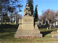 Clarence Day Monument-Woodlawn Cemetery